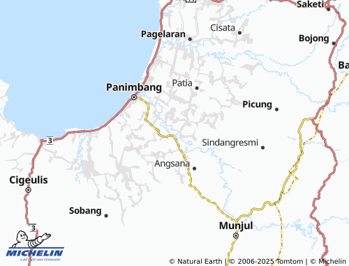 MICHELIN-Landkarte Perdana - ViaMichelin