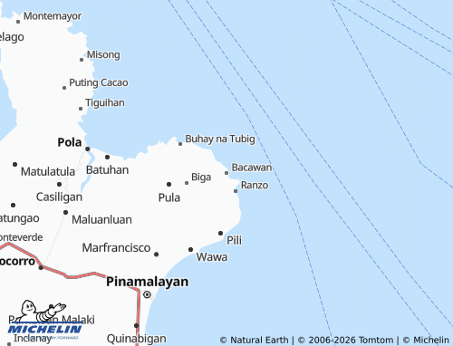 Mappa MICHELIN Bacawan - ViaMichelin