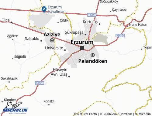 MICHELIN Adnan Menderes map - ViaMichelin