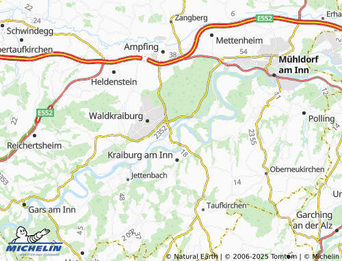 MICHELIN Pürten map - ViaMichelin