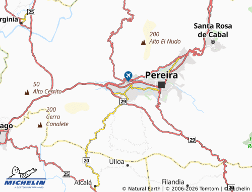 Mappa MICHELIN Los Conquistadores - ViaMichelin