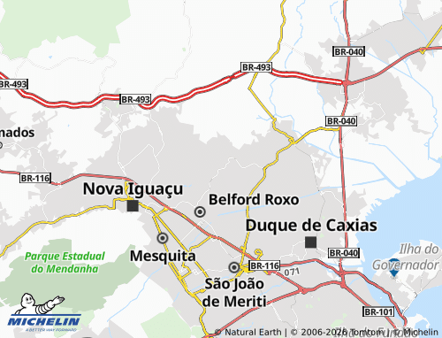 Mappa MICHELIN Parque São Bernardo - ViaMichelin