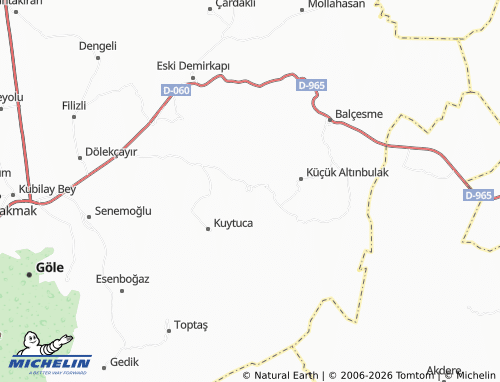 Mappa MICHELIN Koyunlu - ViaMichelin