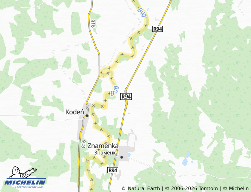 MICHELIN-Landkarte Stradech' - ViaMichelin
