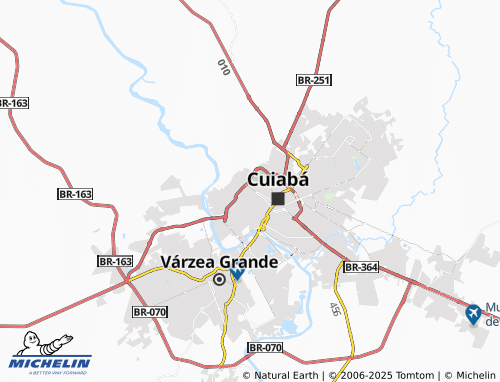 MICHELIN Duque de Caxias map - ViaMichelin