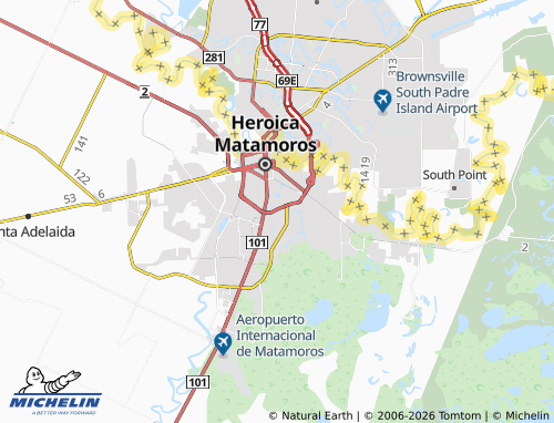 MICHELIN Chapultepec map - ViaMichelin
