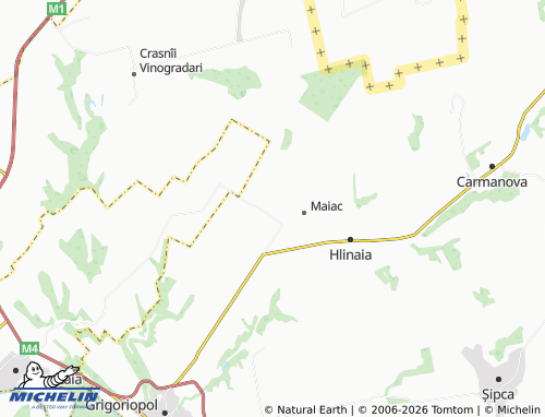 Carte MICHELIN Hîrtop - ViaMichelin