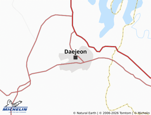 Mappa MICHELIN Daejeon - ViaMichelin