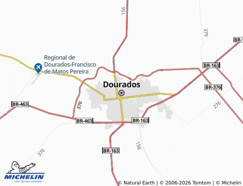 Mappa MICHELIN Dourados - ViaMichelin