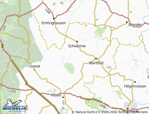 MICHELIN Spraken map - ViaMichelin