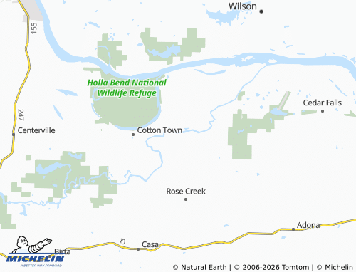 Mappa MICHELIN Pontoon - ViaMichelin