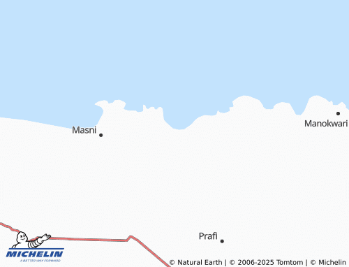 MICHELIN Sibuni map - ViaMichelin