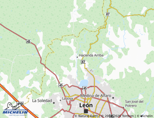 Mappa MICHELIN Las Huertitas - ViaMichelin