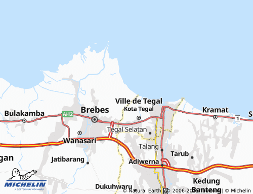 MICHELIN-Landkarte Randusanga Wetan - ViaMichelin