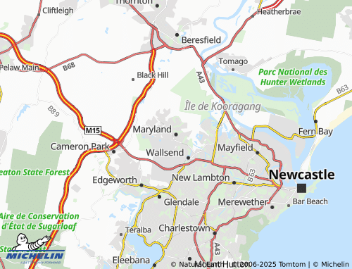 MICHELIN Maryland map - ViaMichelin