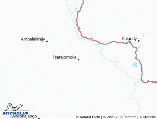 MICHELIN Tsarajomoka map - ViaMichelin