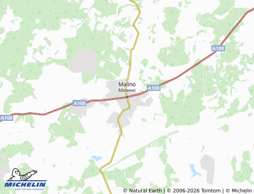 Carte MICHELIN Malino - ViaMichelin