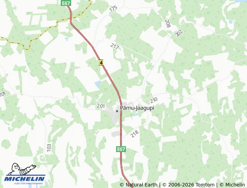 Mappa MICHELIN Kodesmaa - ViaMichelin