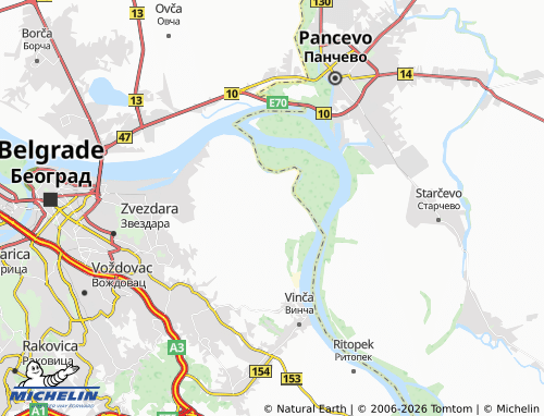 Mapa MICHELIN Veliko Selo - ViaMichelin