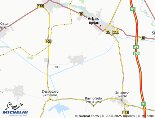 MICHELIN Kucura map - ViaMichelin