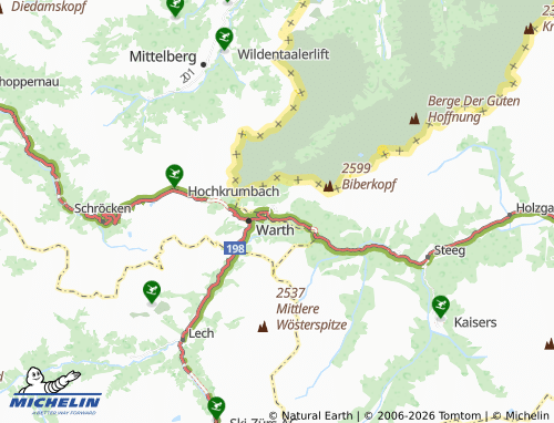 Mappa MICHELIN Lechleiten - ViaMichelin