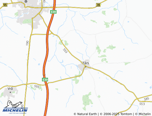 MICHELIN Hovstrup map - ViaMichelin