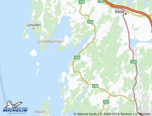 Carte MICHELIN Spetalen - ViaMichelin