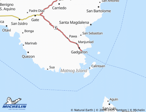 MICHELIN Cabagahan map - ViaMichelin