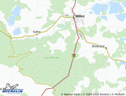 Mappa MICHELIN Postolin - ViaMichelin