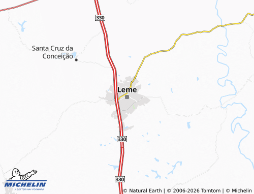 Mapa MICHELIN Leme - ViaMichelin
