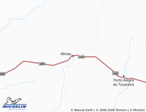 Mappa MICHELIN Almas - ViaMichelin