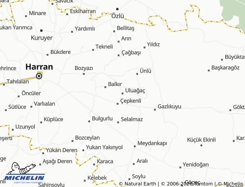 MICHELIN Uluağaç map - ViaMichelin