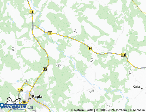 Mappa MICHELIN Maidla - ViaMichelin