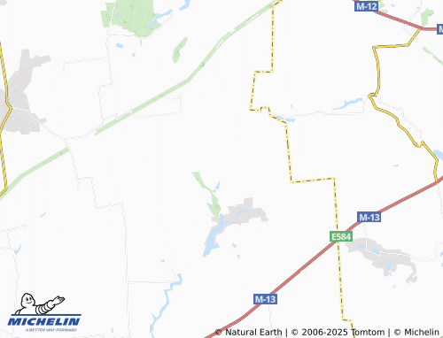 MICHELIN Kvitka map - ViaMichelin