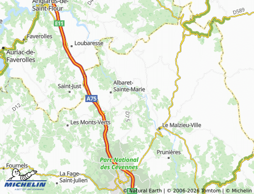 Mappa MICHELIN Blavignac - ViaMichelin