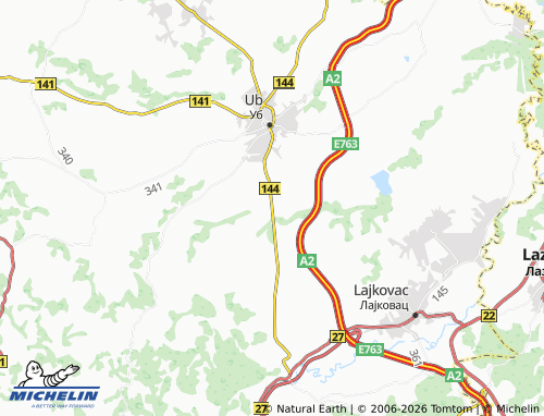 MICHELIN-Landkarte Murgaš - ViaMichelin