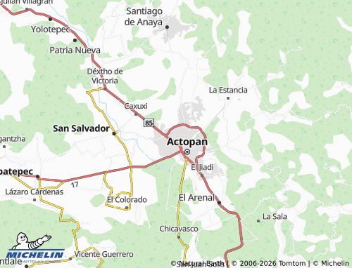 MICHELIN Cañada Aviación map - ViaMichelin