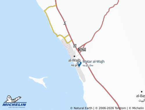 Kaart MICHELIN al-'Azeeziyyah - ViaMichelin