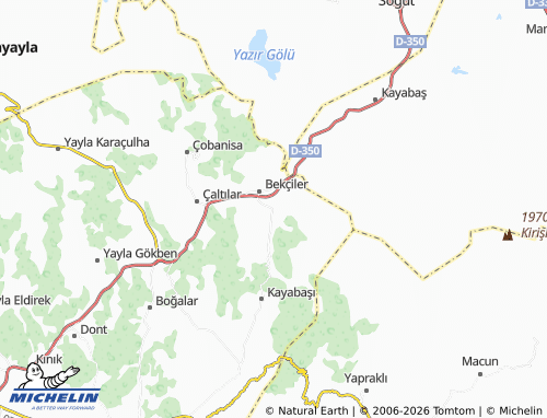 Mappa MICHELIN Doğanlar - ViaMichelin
