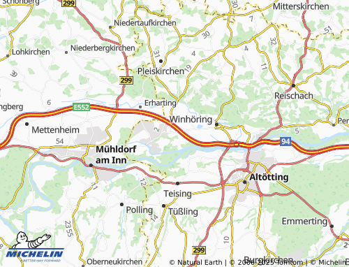 MICHELIN-Landkarte Dorfen - ViaMichelin