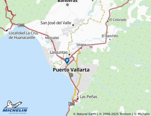 MICHELIN Los Médanos map - ViaMichelin