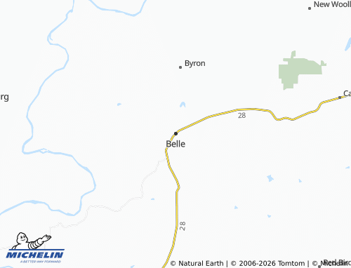 Mapa MICHELIN Belle - ViaMichelin