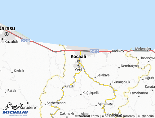 Kaart MICHELIN Ağalar - ViaMichelin