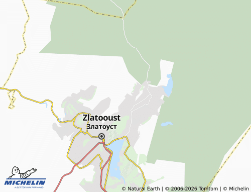 MICHELIN-Landkarte Patriot SNT - ViaMichelin