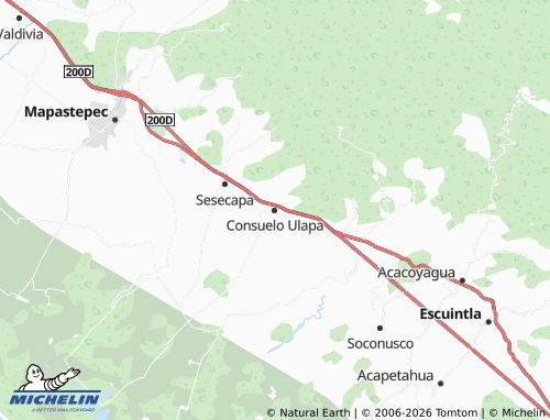 MICHELIN Consuelo Ulapa map - ViaMichelin
