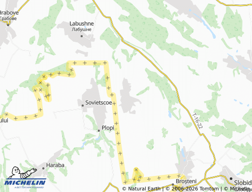 Mapa MICHELIN Kruti - ViaMichelin