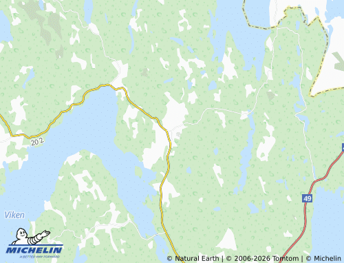 Carte MICHELIN Undenäs - ViaMichelin