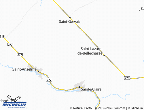 Carte MICHELIN Honfleur - ViaMichelin