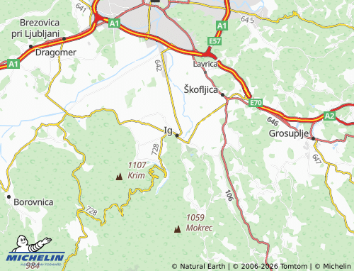 MICHELIN Ig map - ViaMichelin