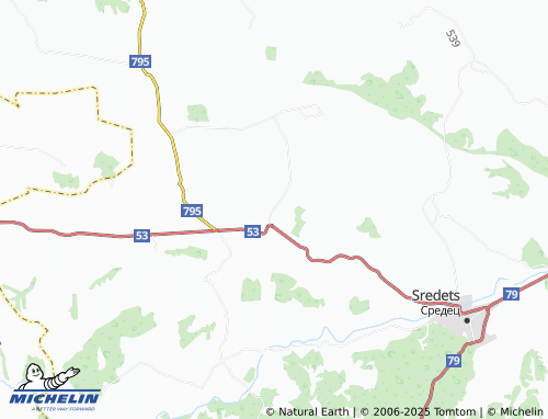 MICHELIN Zagortsi map - ViaMichelin